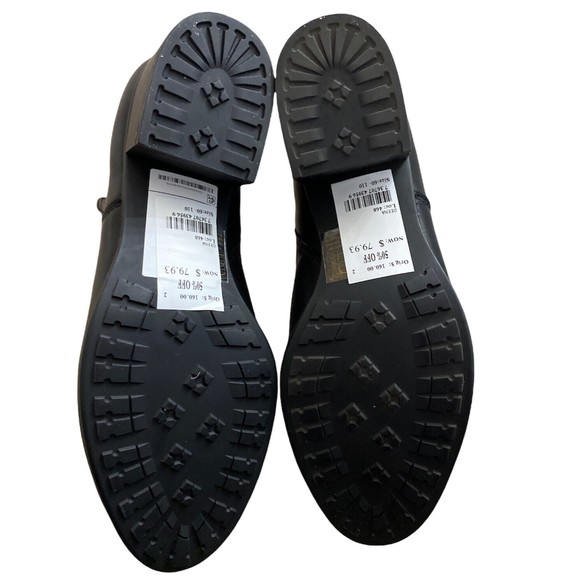 Naturalizer Black Ankle Booties Side Zip Leather Boot  Deena Womens 9.5 - Picture 5 of 8